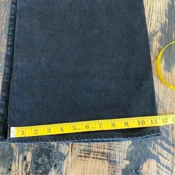 NEW Madewell The Perfect Vintage Flare Jean in Black Sherborn Wash Plus Size 32 - Picture 14 of 14